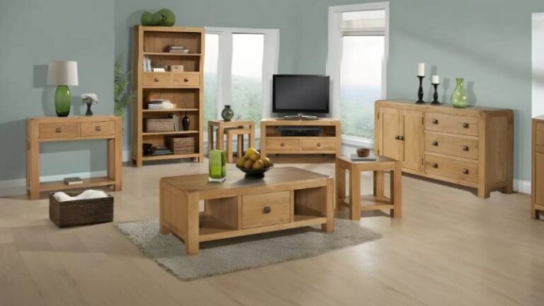 Oak Living Room Furniture: A Perfect Blend of Durability and Timeless Style