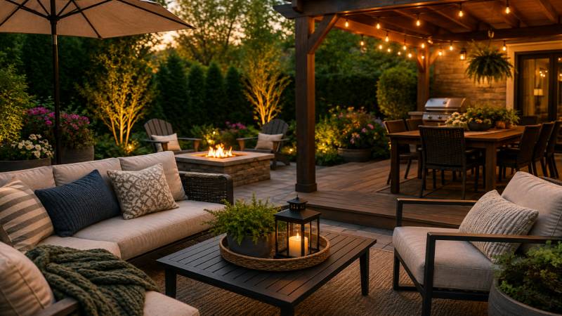 How to Create a More Comfortable Outdoor Living Space